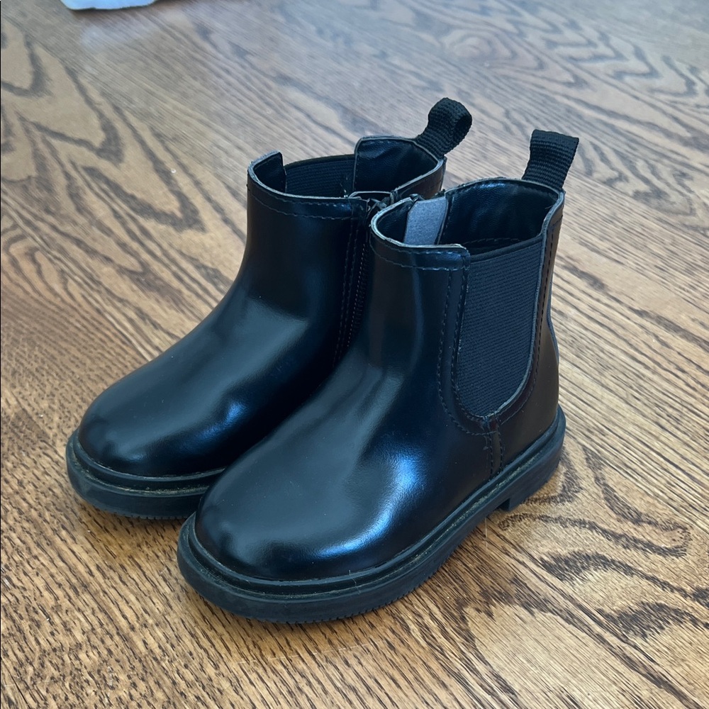 Classic Black Kids Boots